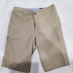 Polo Ralph Lauren Boy's Khaki Size 10 Shorts Flat Front Pockets